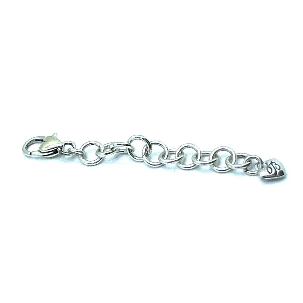 BRIGHTON SILVER EXTENDER For Bracelet Or Necklace Sparkle Beautiful 3 inches